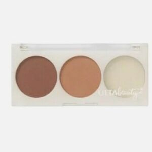 Ulta Brow Trio Kit Beauty Powder Rich Brown Warm Tan Soft Cream New NWT